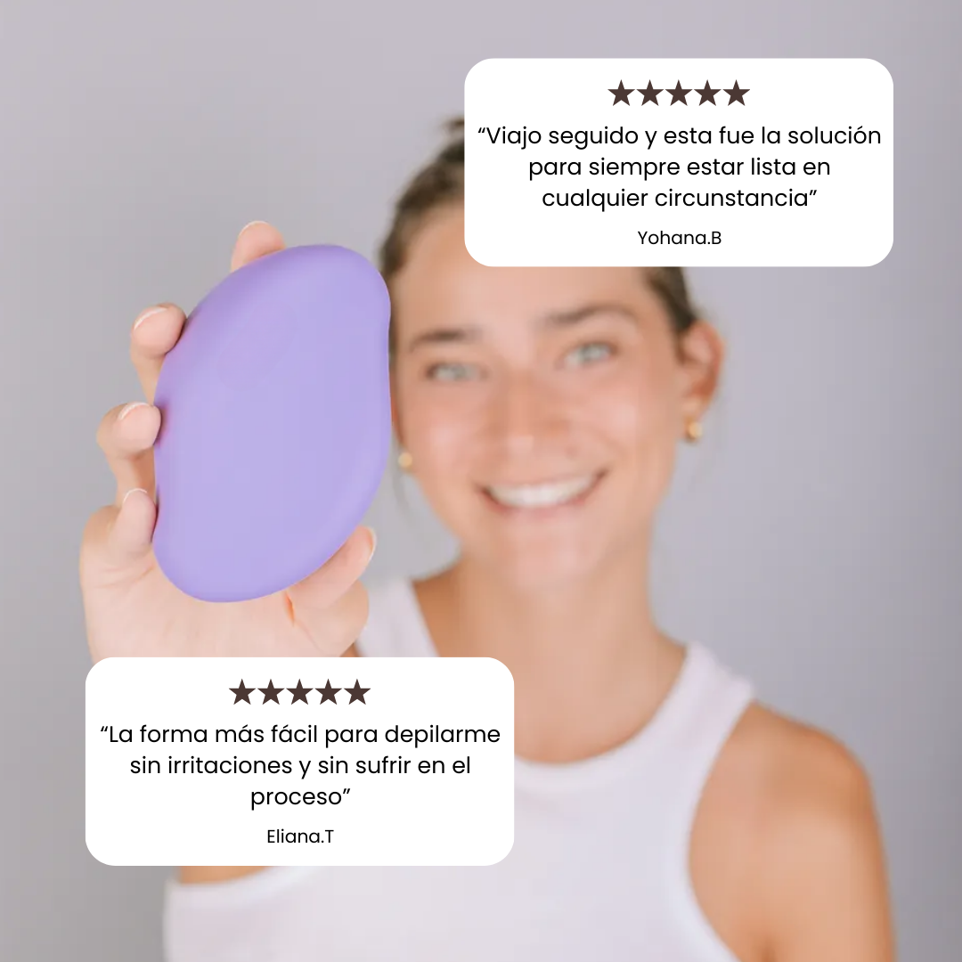 Cepillo 3 en 1 + Piedra Depiladora Arunea® Pack Beauty Express
