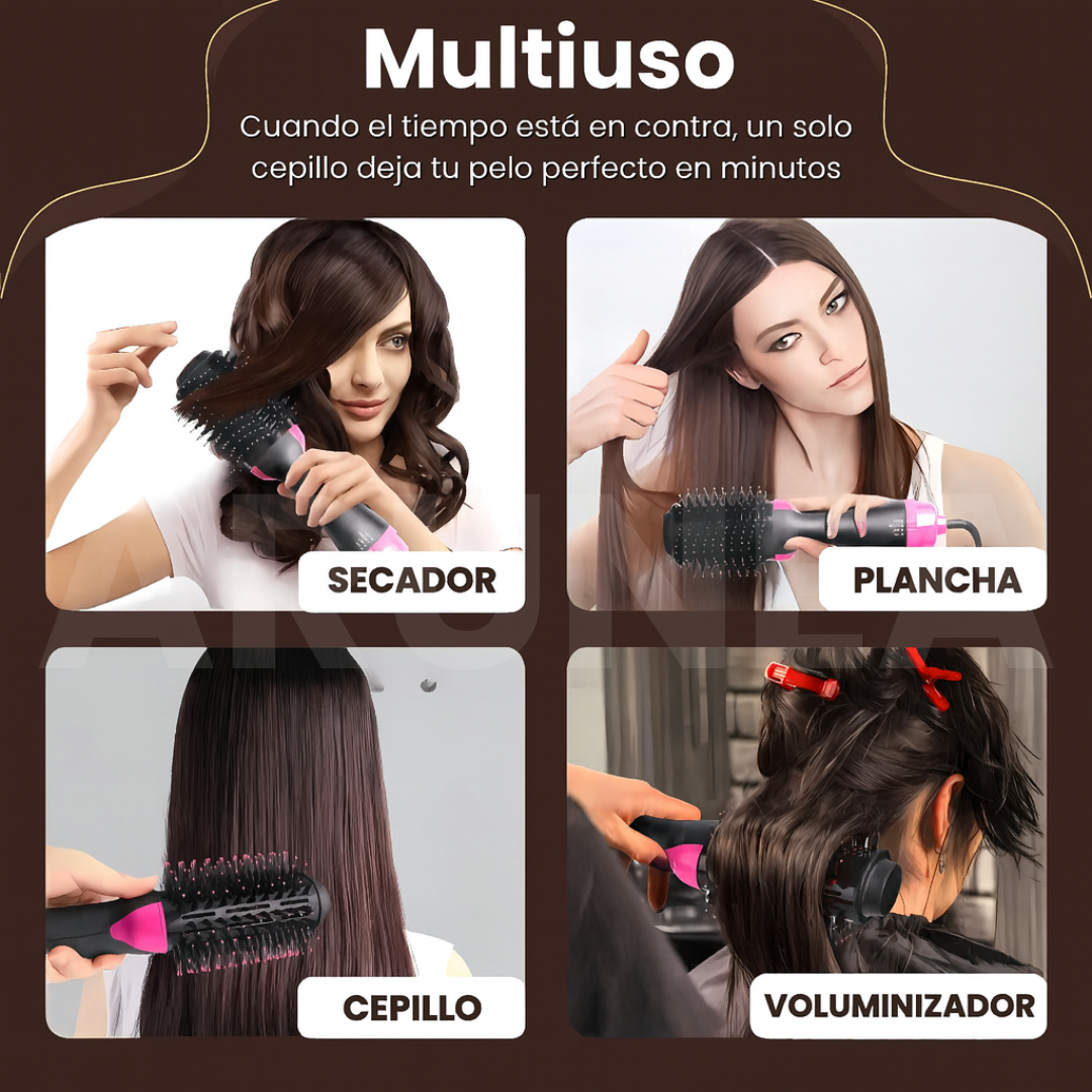Cepillo Alisador 3 en 1 Arunea®