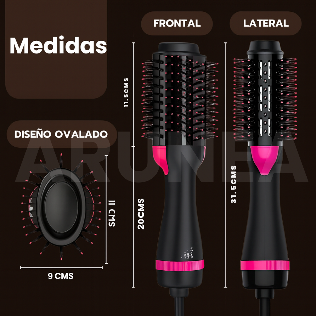 Cepillo Alisador 3 en 1 Arunea®