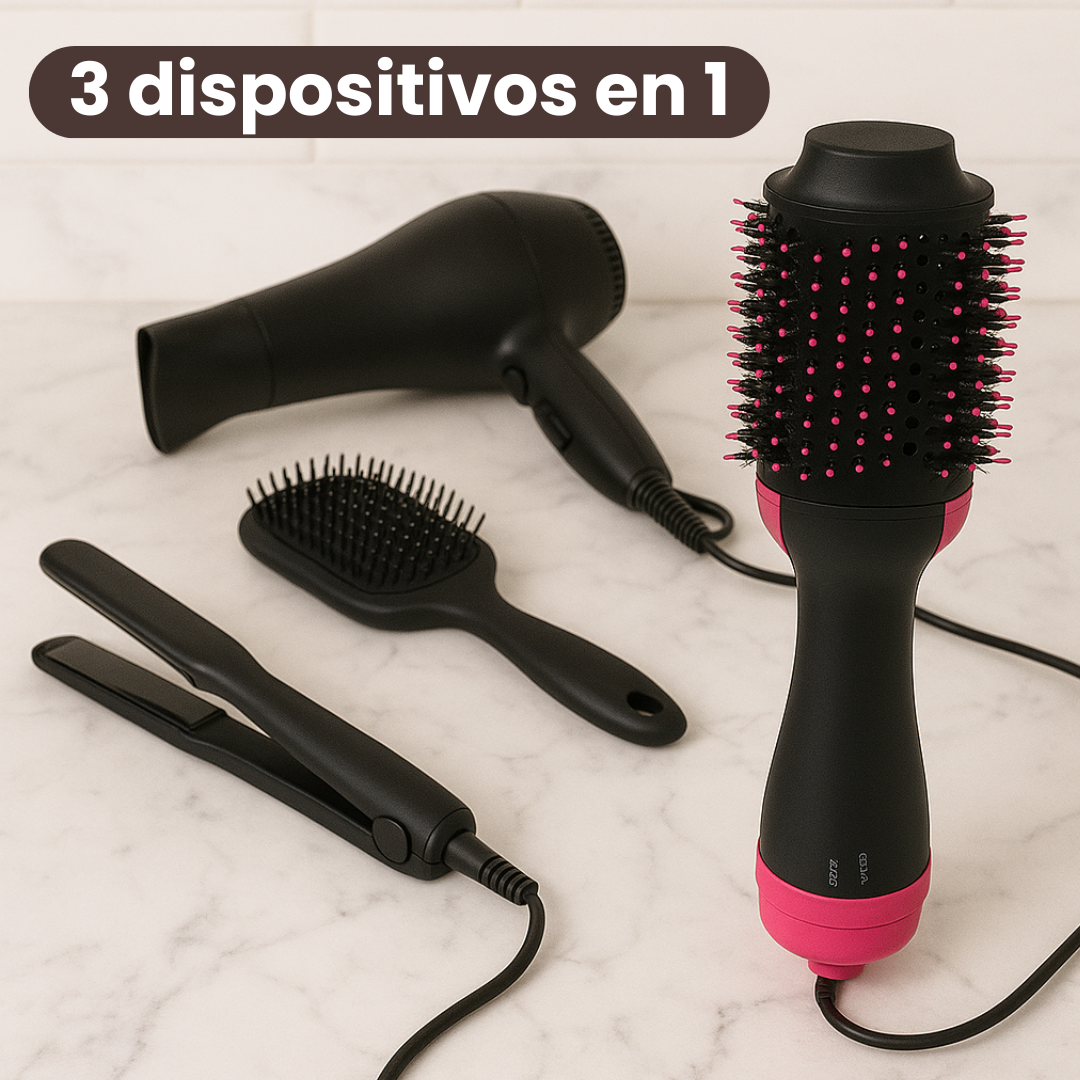 Cepillo Alisador 3 en 1 Arunea®