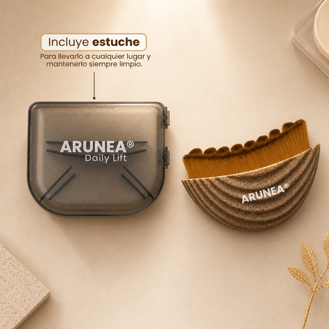 Cepillo Facial Drenaje Linfático Daily Lift Arunea®